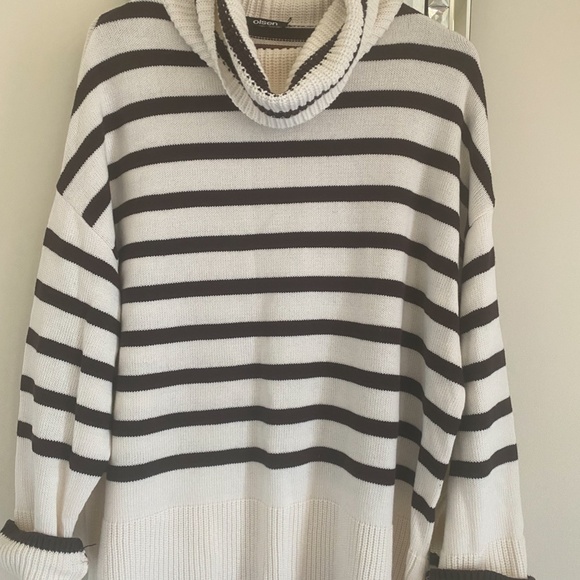 OLSEN soft cotton size 46 turtleneck for women - Picture 4 of 4